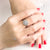 316L Ringแหวนผู้หญิง รุ่นSSRI-058-WH (สีSteel)แหวนผู้หญิง แหวนคู่ แหวนคู่รัก เครื่องประดับ แหวนผู้ชาย แหวนแฟชั่น