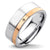แหวน สแตนเลสสตีล แท้ แฟชั่น แหวนคู่รัก ใส่ได้ทั้งชายและหญิง รุ่น MZR-1010