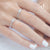 แหวนเงินแท้  Silver 925 Flora แหวนเพชรสวิส  Ring รุ่น MD-SLR008 (SLR-B1) ขนาด J11