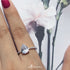 แหวนเงินแท้ หัวแหวนประดับด้วยเพชรทรงหยดน้ำ ดีไซน์เรียบหรู รุ่น MD-SLR045 - แหวนผู้หญิง แหวนสวยๆ
