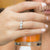 316L Ringแหวนผู้หญิง รุ่นSRI-043-WH (สีSteel) แหวนผู้หญิง แหวนคู่ แหวนคู่รัก เครื่องประดับ แหวนผู้ชาย แหวนแฟชั่น