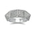 แหวนเงินแท้ Stering Silver 925 สำหรับผู้หญิง หัวแหวนทำมุมสามเหลี่ยม ประดับเพชร CZ ดีไซน์เก๋ รุ่น EVE-R43 - แหวนผู้หญิง แหวนสวยๆ แหวนเงินแท้ (EVE-