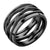 แหวนแฟชั่นสแตนเลส สตีล ผิวสัมผัสแบบผิวทราย ดีไซน์สวยเก๋ รุ่น 555-R013 - แหวนผู้หญิง แหวนสวยๆ