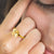 แหวนแฟชั่นสแตนเลส รูปดอกไม้ ดีไซน์คลาสสิค สวยหวาน  รุ่น 555-R056
