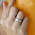 แหวนสแตนเลส สไตล์มินิมอล ลวดลายเก๋ รุ่น 555-R058 - แหวนผู้หญิง แหวนแฟชั่น แหวนสวยๆ