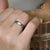 แหวนแฟชั่นสแตนเลส ตกแต่งเพชร CZ ดีไซน์ Unisex รุ่น 555-R066 - แหวนสแตนเลส แหวนผู้ชาย แหวนผู้หญิง