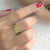 แหวนสแตนเลส ผิว Hairline สไตล์มินิมอล ดีไซน์ Unisex รุ่น 555-R073 - แหวนผู้หญิง แหวนผู้ชาย