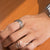 แหวนแฟชั่น สแตนเลส สตีล หน้าแหวนกว้าง ฉลุลวดลายเก๋รอบวง ดีไซน์เท่ห์ รุ่น 555-R080 - แหวนผู้ชาย แหวนสแตนเลส