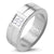 แหวนสแตนเลส สตีล ฉลุลวดลายเก๋ ตกแต่งเพชร CZ รุ่น 555-R097 - แหวนผู้หญิง แหวนสวยๆ