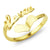 แหวนน่ารักลาย I Love U และรูปหัวใจ สี เงิน รุ่น MNC-R693