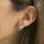 ต่างหูสตั๊ด ดีไซน์เรียบหรู ประดับด้วยเพชร CZ รุ่น MNC-ER490 - ต่างหูแฟชั่น ต่างหูผู้หญิง ต่างหูสวยๆ