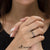 แหวนแฟชั่นสแตนเลส ตกแต่งเพชร CZ สลักคำว่า Carpe Diem รุ่น 555-R059 - แหวนผู้หญิง แหวนผู้ชาย แหวนสวยๆ