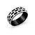 แหวนสแตนเลสสองชั้น ชั้นบนฉลุลายเก๋ คลาสสิค  รุ่น 555-R038 - แหวนผู้ชาย แหวนแฟชั่น แหวนแฟชั่นชาย