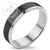 แหวนสแตนเลส ลวดลายสวยเท่ห์ ดีไซน์ Unisex รุ่น 555-R102 - แหวนผู้หญิง แหวนผู้ชาย แหวนแฟชั่น