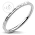แหวนแฟชั่นสแตนเลส สไตล์มินิมอล ตกแต่งลายสวยรอบวง สไตล์มินิมอล รุ่น MNC-R905 - แหวนผู้หญิง แหวนสวยๆ