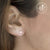 ต่างหูสตั๊ดสแตนเลส ประดับด้วยมุกเม็ดสวย ดีไซน์สวย รุ่น FSER60 - ต่างหูผู้หญิง ต่างหูสวยๆ ต่างหูแฟชั่น