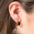 ต่างหูห่วงแฟชั่นดีไซน์สวย รุ่น MNC-ER683-B1 - สี ทอง-เคลีย(Gold) ต่างหู ต่างหูแฟชั่น ต่างหูหนีบ ต่างหูทอง ต่างหูเงิน ต่างหูผู้หญิง