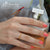 เครื่องประดับ ผู้หญิง แหวน สแตนเลสสตีล - แหวนดีไซน์สวยเก๋ไม่ซ้ำใคร รุ่น MNC-R875-B