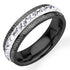 แหวน สแตนเลสสตีลแท้ ดีไซน์เรียบๆ ประดับเพชร CZ รอบวง รุ่น MNC-R831 - แหวนผู้หญิง แหวนสวยๆ แหวนแฟชั่นผู้หญิง