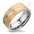 แหวนแฟชั่นสแตนเลส ผิวทราย ประดับเพชร CZ ดีไซน์ Unisex รุ่น 555-R067 - แหวนผู้หญิง แหวนผู้ชาย แหวนสวยๆ