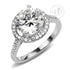 แหวนเงินแท้ Silver 925 แหวนเพชรล้อม แหวนเพชรสวิส รุ่น MD-SLR050 แหวน แหวนแฟชั่น แหวนคู่รัก แหวนผู้หญิง เครื่องประดับผู้หญิง
