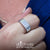 แหวนเงินแท้ สำหรับผู้ชาย ประดับเพชร CZ เม็ดงาม รุ่น MD-SLR163 - แหวนแฟชั่น แหวนผู้ชาย แหวนแฟชั่นผู้ชาย