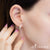 ต่างหูสตั๊ดสแตนเลส ผิวทราย ดีไซน์ Unisex รุ่น MNC-ER693 - ต่างหูสวยๆ ต่างหูผู้หญิง ต่างหูผู้ชาย