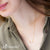 สร้อยคอสแตนเลส ลายโซ่ ตกแต่งด้วยรูปหัวใจ ดีไซน์สวยหวาน รุ่น MNC-N342 - สร้อยสแตนเลส สร้อยคอผู้หญิง
