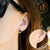 ต่างหูสตั๊ด สแตนเลสสตีล แท้ ดีไซน์ใส่ได้แบบ 2in1 รุ่น MNC-ER897 - ต่างหูแฟชั่นผู้หญิง ต่างหูแป้น แบบเจาะ