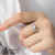 แหวนเงินแท้ Stering Silver 925 สำหรับผู้หญิง หน้าแหวนประดับด้วยเพชร CZ เม็ดสวย ดีไซน์หรูหรา รุ่น MD-SLR178 - แหวนผู้หญิง แหวนสวยๆ แหวนเงินแท้