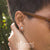 ต่างหูสตั๊ดสแตนเลส ประดับด้วยเพชร CZ ดีไซน์ Unisex รุ่น MNC-ER460 - ต่างหูผู้หญิง ต่างหูผู้ชาย