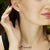 ต่างหูสตั๊ดสแตนเลส ผิวเงาา รูปวงกลม ดีไซน์สวย สไตล์มินิมอล รุ่น MNC-ER680 - ต่างหูผู้หญิง ต่างหูสวยๆ