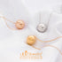 สร้อยคอพร้อมจี้บอลกลมสแตนเลส สตีล สวยเด่นสะดุดตา รุ่น MNC-N188 - จี้ห้อยคอ จี้สร้อยคอ จี้สร้อยคอแฟชั่น
