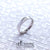 แหวนสแตนเลส สตีล ดีไซน์เก๋ ผิวเงาสวย ประดับด้วยเพชร CZ รุ่น MNC-R329 - แหวนแฟชั่น แหวนสวยๆ แหวนผู้หญิง