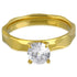 แหวนสแตนเลส แหวนแฟชั่น ดีไซน์แหวนชู แหวนเพชร ประดับเพชร CZFashion Jewelry Women Ring รุ่น MNC-R778