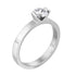 แหวนสแตนเลส แหวนแฟชั่น ดีไซน์แหวนเพชร ประดับเพชร CZFashion Jewelry Women Ring รุ่น MNC-R780