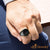 แหวนสแตนเลส หัวแหวนแบบหัวตัดรูปวงกลม สไตล์มินิมอล รุ่น MNC-R915 - แหวนผู้ชาย แหวนแฟชั่น