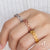 แหวนสแตนเลส สตีล ฉลุลายสวย ผิวทราย (Sand Dust) ดีไซน์น่ารัก รุ่น  MNR-219G - แหวนผู้หญิง แหวนสวยๆ