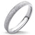 แหวนสแตนเลส โดดเด่นด้วยผิวทราย ดีไซน์สวย คลาสสิก รุ่น 555-R110 - แหวนผู้หญิง แหวนสวยๆ