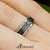 แหวนสแตนเลส ผิว Hairline สลักลายเก๋ ดีไซน์ Unisex รุ่น 555-R089 - แหวนผู้ชาย แหวนแฟชั่น
