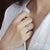 แหวนแฟชั่นสแตนเลส ผิวทราย ตกแต่งลวดลายสวย ดีไซน์ Unisex รุ่น MNC-R432 - แหวนผู้หญิง แหวนผู้ชาย