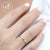 555jewelry เครื่องประดับแฟชั่นสำหรับชายและหญิง Unisex แหวนสแตนเลสสตีลแท้ Sand Dust Tiny Ring พื้นผิวพ่นทรายเป็นประกายสวยงาม ดีไซน์แบบเรียบง่ายสไตล์ม