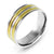 แหวน รุ่น SNRN33 (Yellow Gold/Steel)