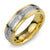 แหวนสแตนเลส ประดับเพชร CZ สไตล์มินิมอล ดีไซน์ Unisex รุ่น MNR-033T แหวนผู้ชาย แหวนผู้หญิง แหวนสวยๆ