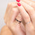 แหวนดีไซน์เรียบ รุ่น MNC-R709 - แหวนเรียบ แหวนผู้หญิง สแตนเลสสตีล Tiny Ring