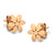 ต่างหูสตั๊ด สแตนเลส สตีล รูปดอกไม้ ดีไซน์สวยหวาน รุ่น MNC-ER774 - ต่างหูสวยๆ ต่างหูแฟชั่น