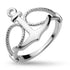 แหวนเงิน แหวนแฟชั่น แหวนเงินแท้ ประดับด้วย เพชรสวิส CZแหวนดีไซน์สวยหรู แบบคลาสสิคสวยเป็นประกาย รุ่น EVE-R52