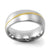 แหวนดีไซน์สวยงาม รุ่น MNC-R502  (Steel/Yellow Gold)