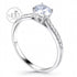 แหวนเงินแท้  Silver 925 แหวนเพชรชู เพชรสวิส รุ่น MD-SLR143 แหวน แหวนแฟชั่น แหวนคู่รัก แหวนผู้หญิง เครื่องประดับผู้หญิง