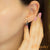 ต่างหูห่วงสแตนเลส โทนสีทูโทน ดีไซน์ Unisex รุ่น MNC-ER686-D1 ต่างหูแฟชั่น ต่างหูผู้หญิง ต่างหูผู้ชาย